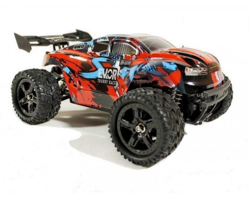 Радиоуправляемая трагги Remo Hobby S EVO-R (красный) 4WD 2.4G 1/16 RTR