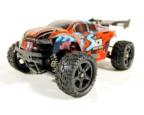 Радиоуправляемая трагги Remo Hobby S EVO-R (красный) 4WD 2.4G 1/16 RTR