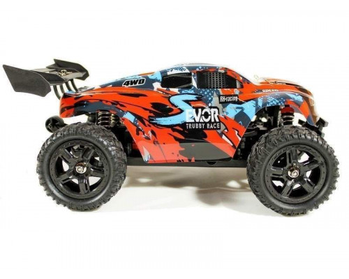 Радиоуправляемая трагги Remo Hobby S EVO-R (красный) 4WD 2.4G 1/16 RTR