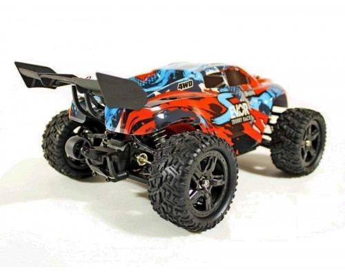 Радиоуправляемая трагги Remo Hobby S EVO-R (красный) 4WD 2.4G 1/16 RTR