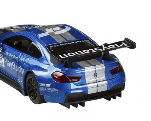 Машина АВТОПАНОРАМА BMW M6, синий, 1/44, инерция, в/к 17,5*12,5*6,5 см