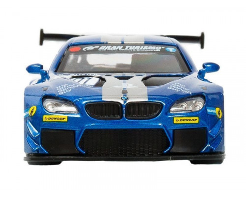 Машина АВТОПАНОРАМА BMW M6, синий, 1/44, инерция, в/к 17,5*12,5*6,5 см