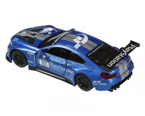 Машина АВТОПАНОРАМА BMW M6, синий, 1/44, инерция, в/к 17,5*12,5*6,5 см