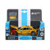 Машина АВТОПАНОРАМА BMW M3 DTM, желтый, 1/32, свет, звук, инерция, в/к 17,5*13,5*9 см