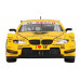 Машина АВТОПАНОРАМА BMW M3 DTM, желтый, 1/32, свет, звук, инерция, в/к 17,5*13,5*9 см