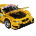 Машина АВТОПАНОРАМА BMW M3 DTM, желтый, 1/32, свет, звук, инерция, в/к 17,5*13,5*9 см