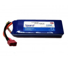 Аккумулятор Li-Po Spard 3200mAh, 11,1V, 25C, T‐plug