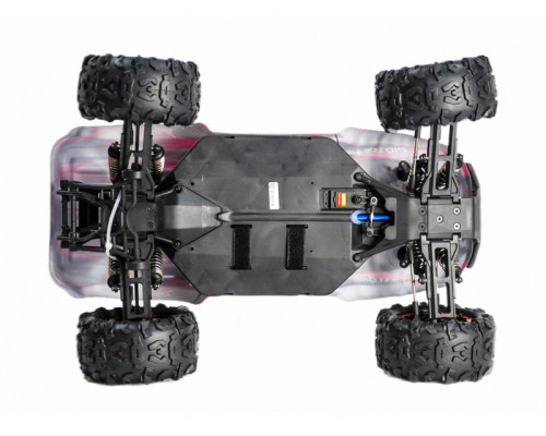 Радиоуправляемый монстр Remo Hobby Dinosaurs Master Brushless (красный) 4WD 2.4G 1/8 RTR