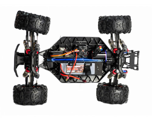 Радиоуправляемый монстр Remo Hobby Dinosaurs Master Brushless (красный) 4WD 2.4G 1/8 RTR