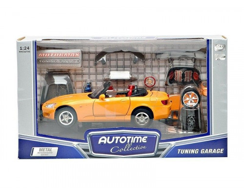 Машина Autotime Honda S2000 тюнинг гараж 1:24