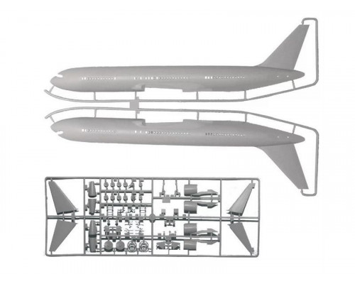 Сборная модель ZVEZDA Пассажирский авиалайнер Боинг 767-300, 1/144