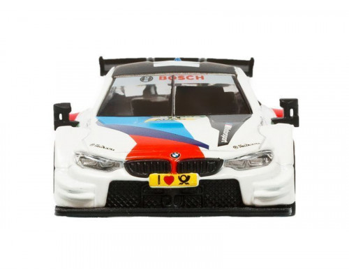 Машина АВТОПАНОРАМА BMW M4, 1/44, белый, инерция, откр. двери, в/к 17,5*12,5*6,5 см