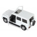 Машина АВТОПАНОРАМА Mercedes-Benz G350d, белый, 1/42, инерция, в/к 17,5*12,5*6,5 см