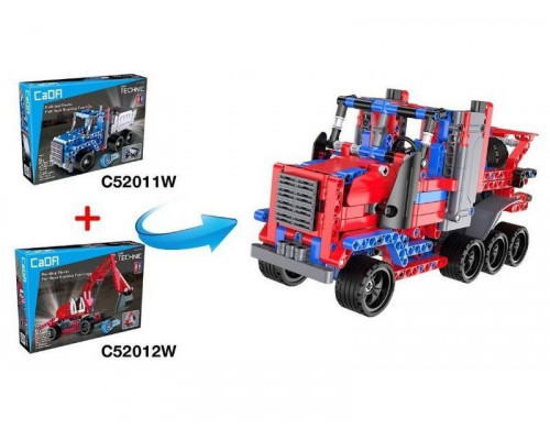 Конструктор CaDA Technic самосвал совместим с C52012W, инерционный (301 деталь)