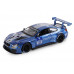 Машина АВТОПАНОРАМА BMW M6 GT3, синий, 1/24, свет, звук, в/к 24,5*12,5*10,5 см