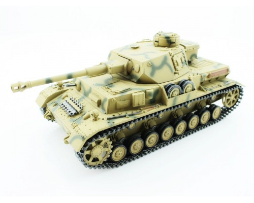 Р/У танк Taigen 1/16 Panzerkampfwagen IV Ausf.F2.Sd.Kfz (для ИК танкового боя) (Германия) 2.4G RTR