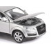 Машина АВТОПАНОРАМА Audi Q7, серебряный, 1/32, свет, звук, инерция, в/к 17,5*13,5*9 см