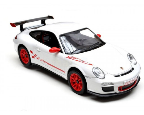 Р/У машина Rastar Porsche GT3 RS 1:24, 18см, цвет белый 27MHZ