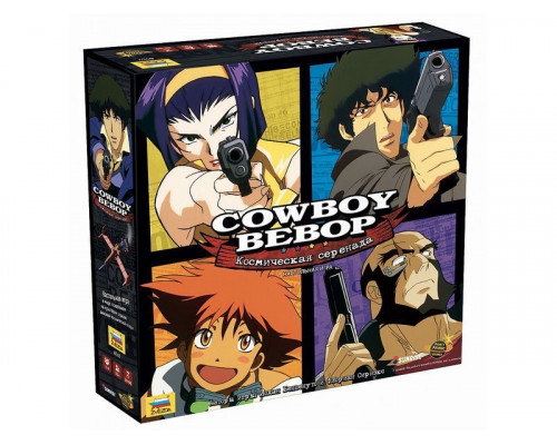 Настольная игра ZVEZDA Ковбой Бибоп,  COWBOY BEBOP. Космическая серенада