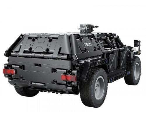 Радиоуправляемый конструктор CADA бронированный внедорожник Fierce Warrior SUV 1/12 (561 деталь)