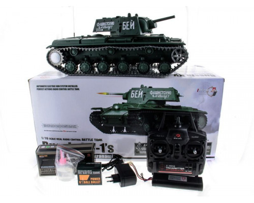 P/У танк Heng Long 1/16 KV-1 (Россия) 2.4G RTR PRO