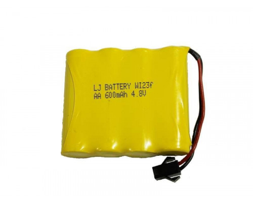 Аккумулятор Ni-Cd 600mAh, 4.8V, SM для Double Eagle E327-003, E333-003, E335-003