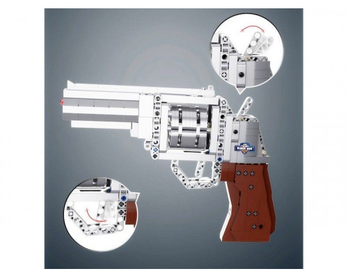 Конструктор CADA deTech револьвер (475 деталей)