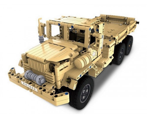 Радиоуправляемый конструктор CADA deTech военный грузовик (545 деталей)