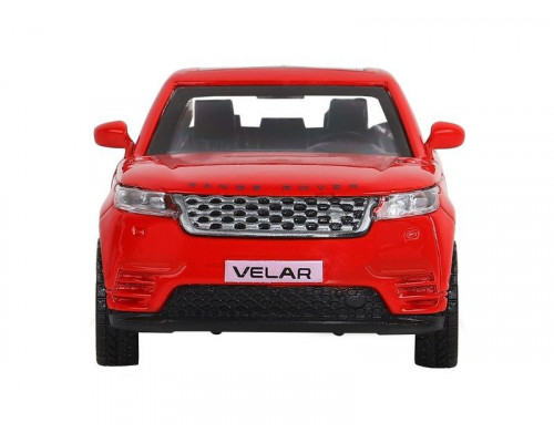 Машина АВТОПАНОРАМА Land Rover Range Rover Velar, красный, 1/42, инерция, в/к 17,5*12,5*6,5 см