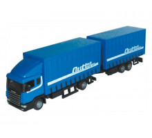 Машина Autotime "SCANIA" автопоезд  1:48