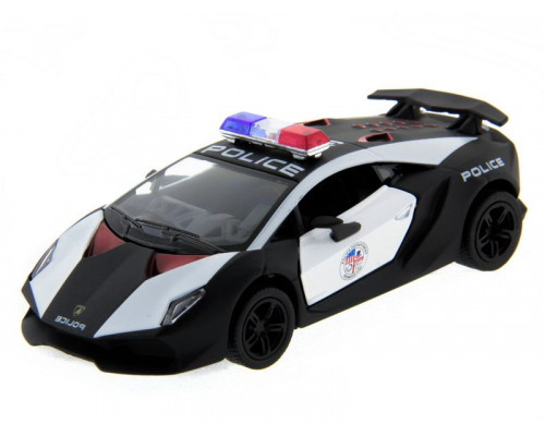 Машина Kinsmart 1:40 Lamborghini Police Sesto Elemento в асс. инерция (1/12шт.) б/к