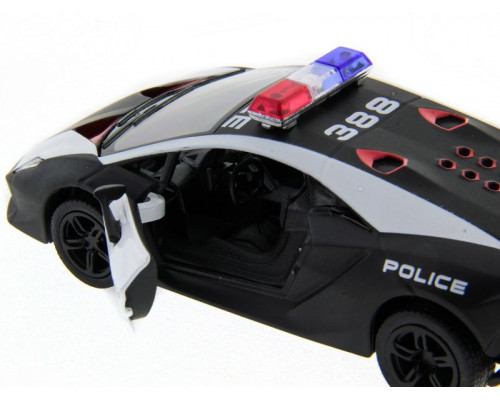 Машина Kinsmart 1:40 Lamborghini Police Sesto Elemento в асс. инерция (1/12шт.) б/к