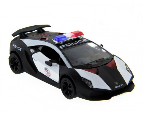 Машина Kinsmart 1:40 Lamborghini Police Sesto Elemento в асс. инерция (1/12шт.) б/к