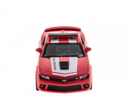 Машина Kinsmart 1:38 Chevrolet Camaro 2014 (Police/Fire) инерция (1/12шт.) б/к