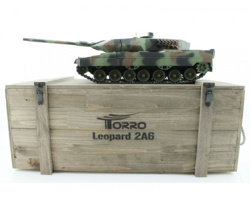 Радиоуправляемый танк Taigen 1/16 Leopard 2 A6 (Германия) САМО V3.0 2.4G RTR