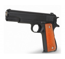 Пистолет металлический Colt 1911 с кобурой G.13+ 21,5см в/к