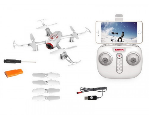 Р/У квадрокоптер Syma X22SW с FPV трансляцией Wi-Fi, 2.4G 6-AXIS  RTF