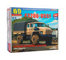 Сборная модель AVD 43206-0551 бортовой, 1/43