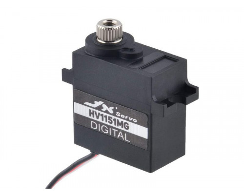 Сервомашинка цифровая JX Servo PDI-HV1151MG (15г/4.5/0.1/8.4V) влагозащищенная