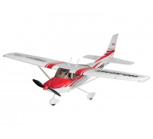 Радиоуправляемый самолет Top RC Cessna 182 400 class красная 965мм KIT