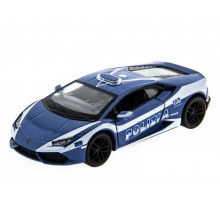 Машина Kinsmart Lamborghini Huracan (Police) инерция (1/12шт.) 1:36 б/к