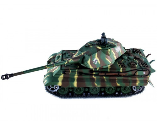 Р/У танк Heng Long 1/16 KingTiger (Германия)  2.4G RTR PRO красно-коричневый