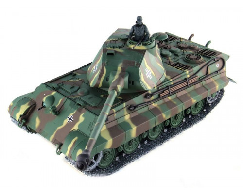 Р/У танк Heng Long 1/16 KingTiger (Германия)  2.4G RTR PRO красно-коричневый