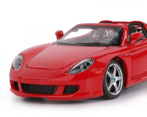 Машина АВТОПАНОРАМА Porsche Carrera GT, красный, 1/24, свет, звук, в/к 24,5*12,5*10,5 см