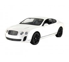 Р/У машина MZ Bentley Continental 2048 ,белая, 1/14 +акб