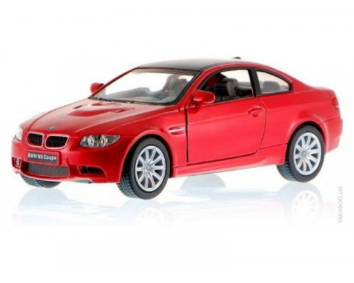 Машина Kinsmart BMW M3 Coupe инерция (1/12шт.) 1:36 б/к