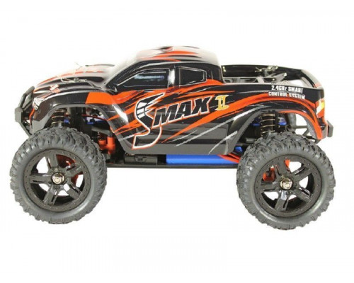 Радиоуправляемый монстр Remo Hobby SMAX Brushless UPGRADE V2.0 (красный) 4WD 2.4G 1/16 RTR