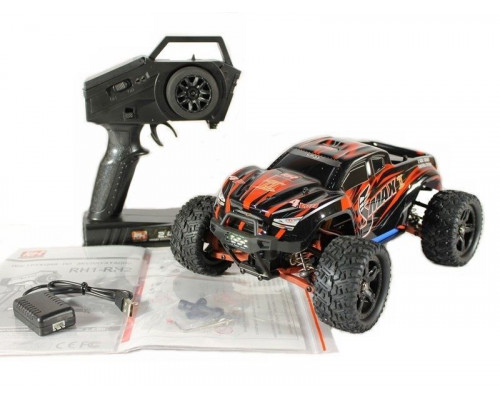 Радиоуправляемый монстр Remo Hobby SMAX Brushless UPGRADE V2.0 (красный) 4WD 2.4G 1/16 RTR