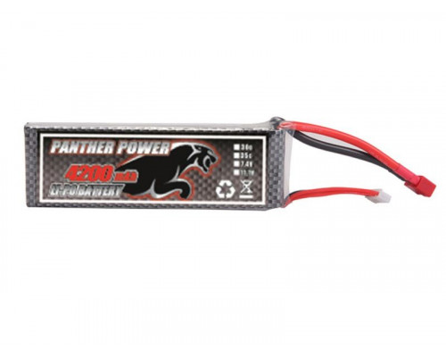 Аккумулятор Li-Po 4200mAh, 7,4V, T-plug в жестком корпусе для Remo Hobby