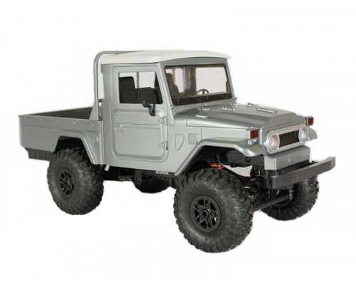 Радиоуправляемая машина MN MODEL японский пикап FJ45 (серебристый) 4WD 2.4G 1/12 RTR